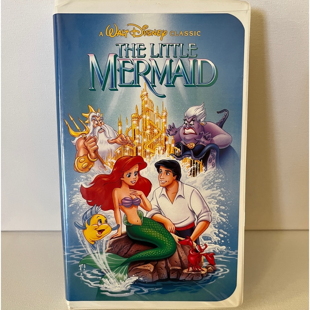 The little Mermaid Black Diamond VHS: Disney 1990 Collectable